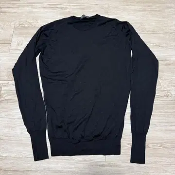 JOHN SMEDLEY 블랙 긴팔 니트 XS