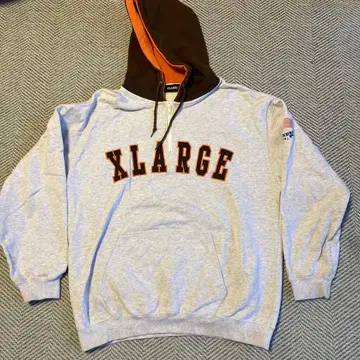 XLARGE/엑스라지 후드티 하프 지퍼 맨투맨
