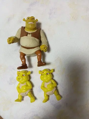 슈렉 액션 피규어 3체 세트