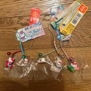 헬로키티 스트랩 5개 세트