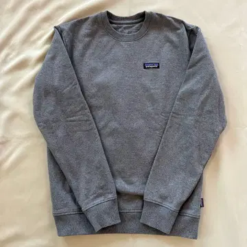 파타고니아 그레이 크루넥 트레이닝복