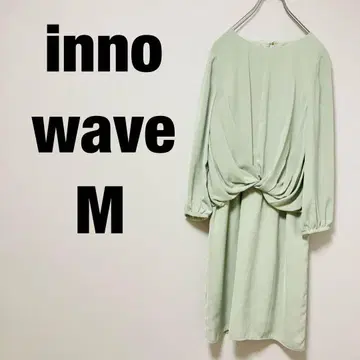 INNOWAVE 이노웨이브 긴팔 무릎 기장 원피스 [ M ] 깔끔한