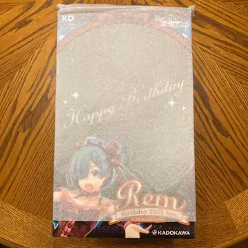 렘 피규어 birth day 2021ver