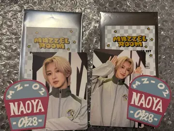 MAZZEL ROOM 마제베야 나오야 NAOYA 2종 세트
