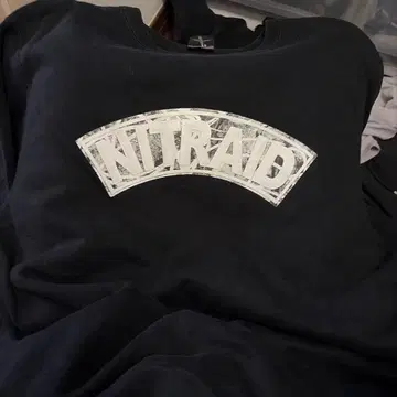 NITRAID 블랙 트레이닝복