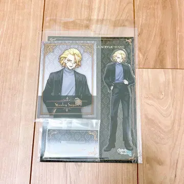 Dr.STONE 블랙 슈트 아크릴 스탠드 브로마이드 스탠리