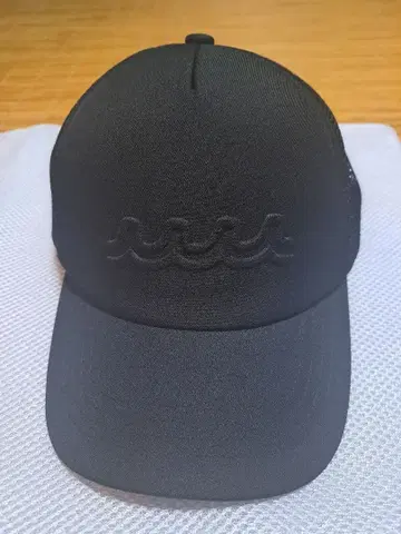 MUTA MARINE 블랙 메쉬 캡 무타