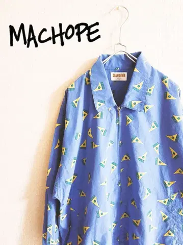 D220083 MACHOPE 코튼 블루종 라이트 블루