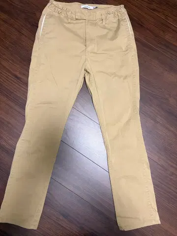 NONNATIVE 베이지 치노 팬츠 허리밴딩 논네이티브