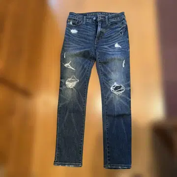 American Eagle 데미지 데님 팬츠 슬림 29인치