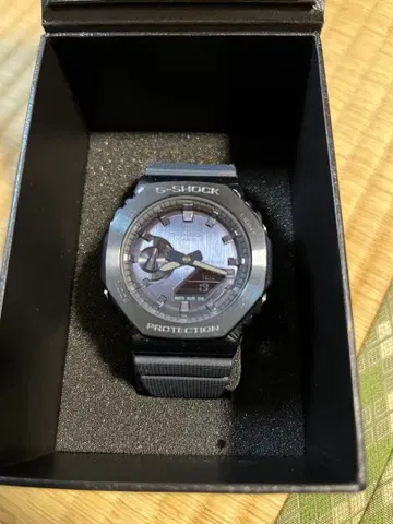 G-SHOCK 디지털/아날로그 콤비네이션 블랙