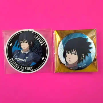 나루토 NARUTO 사스케 캔뱃지 스티커