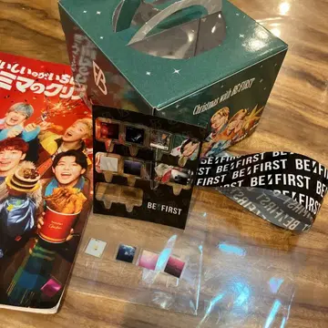 BE:FIRST 재킷 사진 피크 시트 & 케이크 BOX