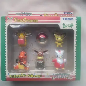 포켓몬 X'mas 오너먼트 피규어 세트
