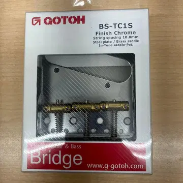 미개봉 새상품 GOTOH BS-TC1S 브릿지 크롬 마감