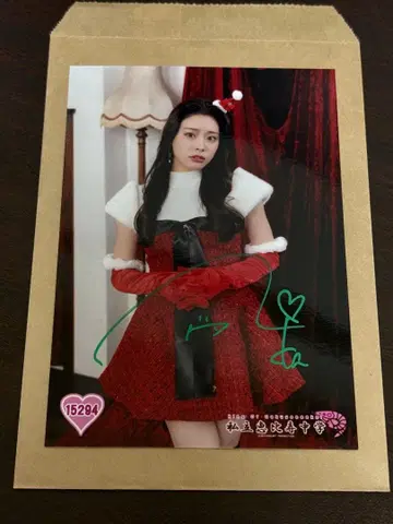 카자미 와카 사인 포함 브로마이드 사립 에비스 중학교