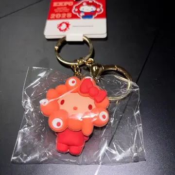 최애 컬러 산리오 미야쿠미야쿠 키링 헬로키티