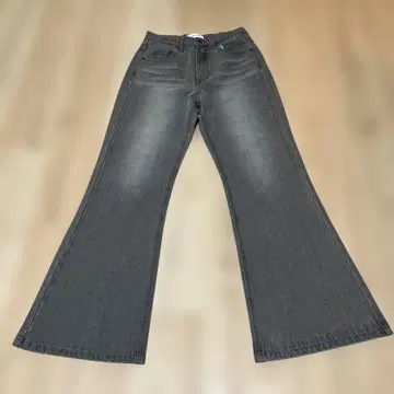 ACLENT 밑단 넓은 데님 팬츠