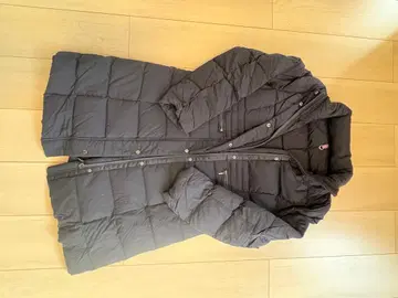 블랙 M 다운 코트