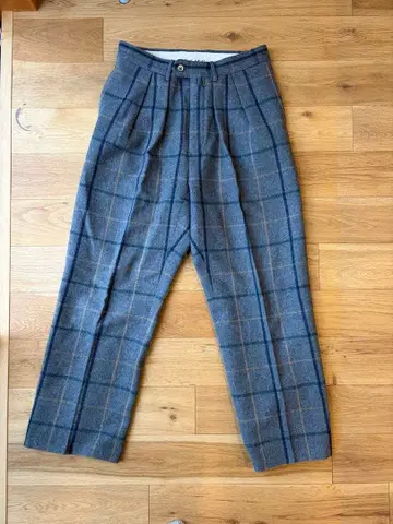 Neat 2 턱 와이드 슬랙스