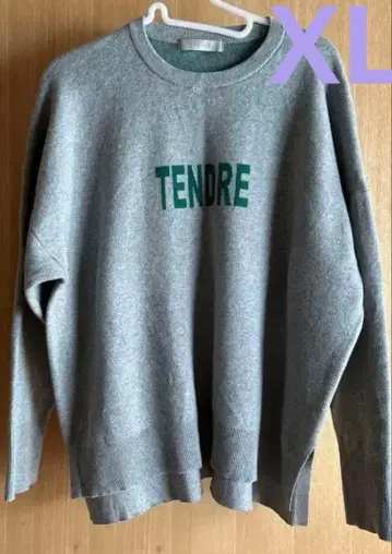 UNFILO 앙피로 맨투맨 라이크 로고 니트 빅 사이즈