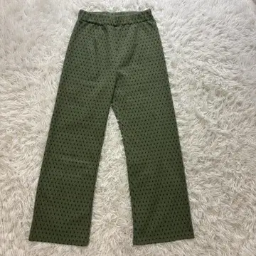 [새상품급] JEANASIS(지나시스) 라메 자카드 컷 팬츠 프리 사이즈