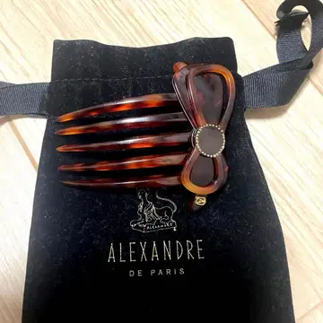 ALEXANDRE DE PARIS 리본 헤어 클립