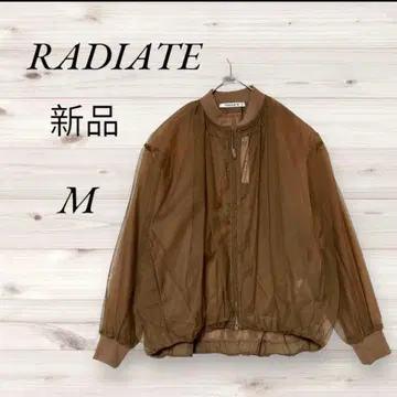 RADIATE 야마다 자켓 시어 블루종 튤 아우터