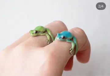 니나 슈레겔 개구리 반지 프리 사이즈