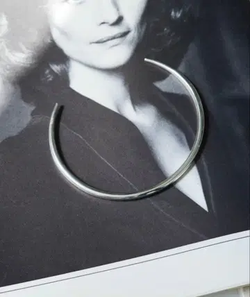 Hoaw. 초커 실버 윔 가젯 새상품