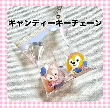 홍콩 디즈니랜드 리나벨 쿠키앤 캔디 참 키링