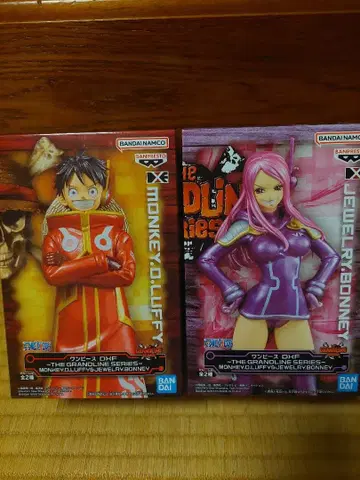 원피스 피규어 몽키 D 루피 & 주얼리 보니