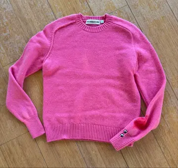 유니클로 아냐 캐시미어 스웨터 S 핑크