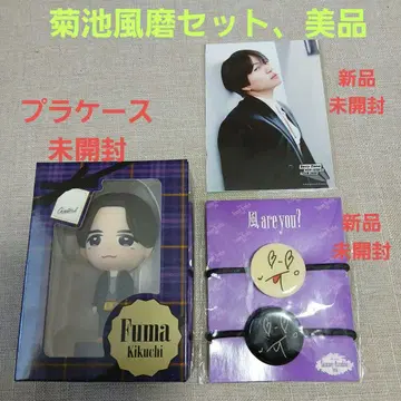 timelesz 키쿠치 후마 피규어, 머리핀, 오리지널 사진