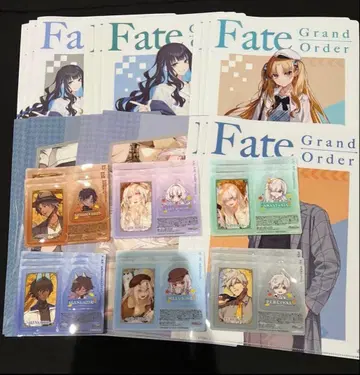 Fate/Grand Order 클리어 파일 3세트 클리어 시트 3세트
