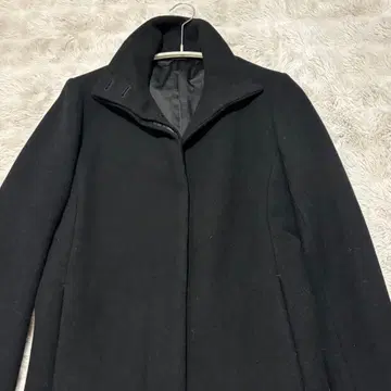 어태치먼트 코트 자켓 블랙 롱 코트