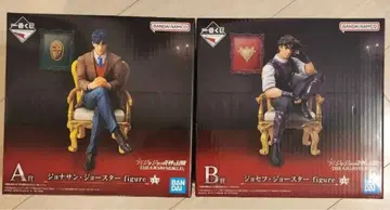 제일복권 죠죠의 기묘한 모험 A상 죠나단 B상 죠셉 피규어