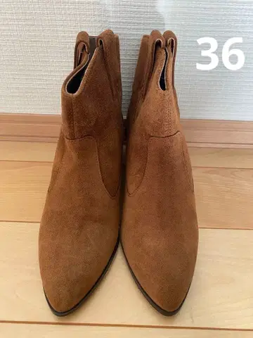 [ 새상품 미사용 ] 개럴개런트 부츠 브라운 36