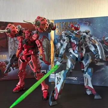 METAL ROBOT혼 GQuuuuuuX 빨간색 건담 세트