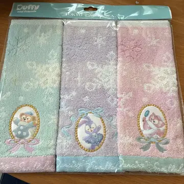 더피와 프렌즈 미니 타월 3개 세트