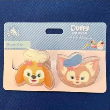 쿠키앤 리나벨 마그넷 클립 홍콩 디즈니 미사용 새상품