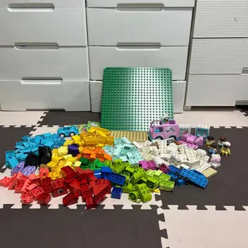 레고 디프로 블록 세트 카페 트랙 포함 BOX 포함