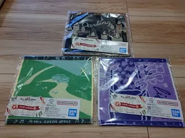 Mrs. GREEN APPLE 제일복권 G상 타월 3종 세트