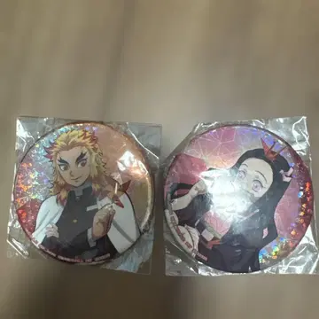 렌고쿠 쿄쥬로와 네즈코의 캔뱃지 세트