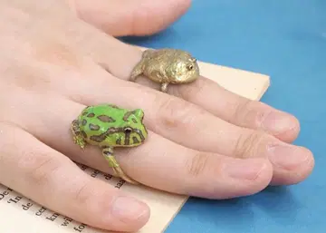 Nina 벨츠노 개구리 반지 링 프리 사이즈