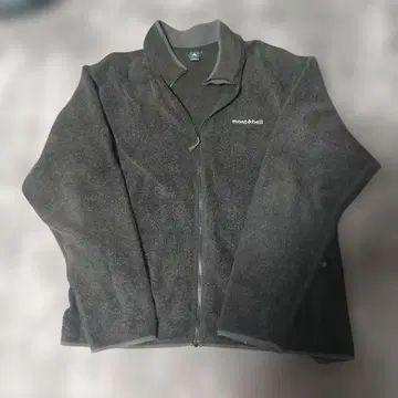 mont-bell 블랙 플리스 자켓 XL