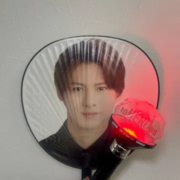 SHO HRANO 부채와 응원봉 세트