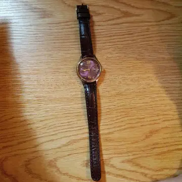 폴 스미스 여성용 손목시계 쿼츠, 버건디, 핑크