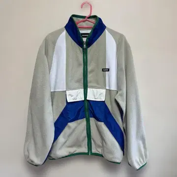 XLARGE 플리스 자켓 S 사이즈 그레이/블루
