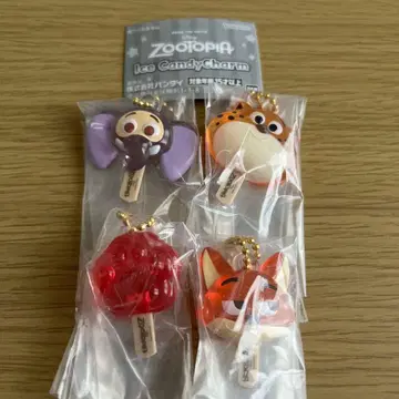 주토피아 아이스캔디 참 4개 세트